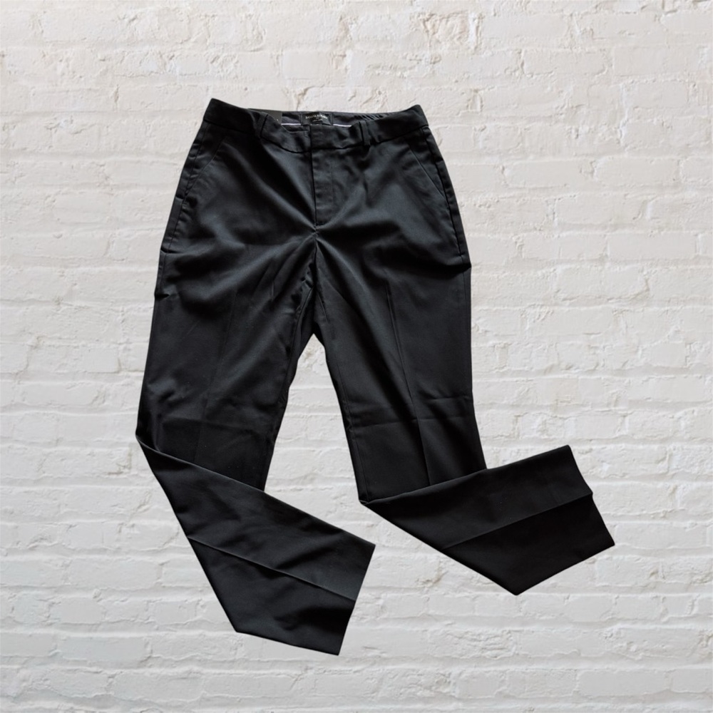 🆕 Banana Republic black mid-rise Curvy Avery fit trouser pants